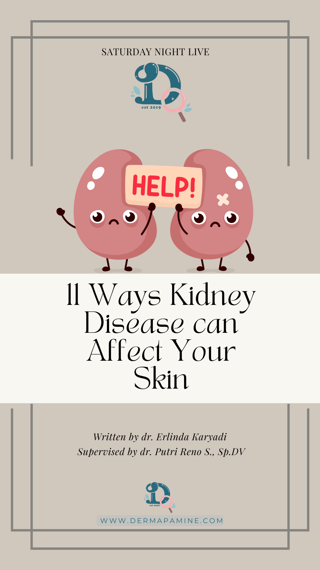 11 Ways Kidney Disease can Affect Your Skin — DERMAPAMINE by